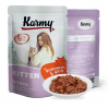 Karmy Kitten влажный корм для котят, беременных и кормящих кошек, Телятина в желе 80 г